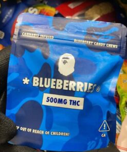 500mg Blueberry Gummies